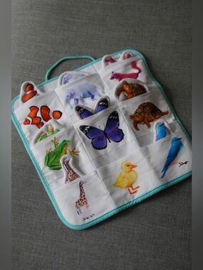 Lovevery Quilted Critter Pockets